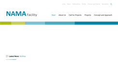 Desktop Screenshot of nama-facility.org