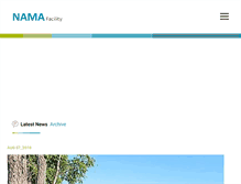 Tablet Screenshot of nama-facility.org